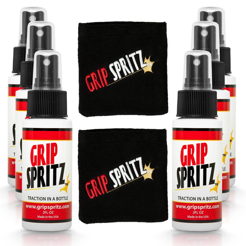 Grip Spritz - Basketball Shoe Grip Spray - Team Six Pack - Basketball Shoe Traction for Teams