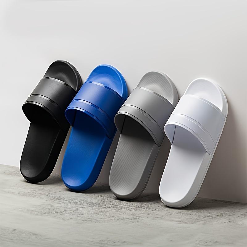 2025 Hot Summer Sandals, Men's Fashion Trend, Indoor and Outdoor Slippers, Home Leisure, Non-Slip, Mute Solid Color Flip Flops