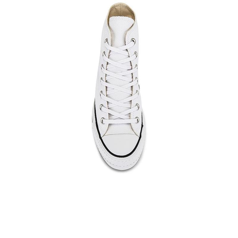 Converse Chuck Taylor All Star Lift Hi Sneaker in White & Black