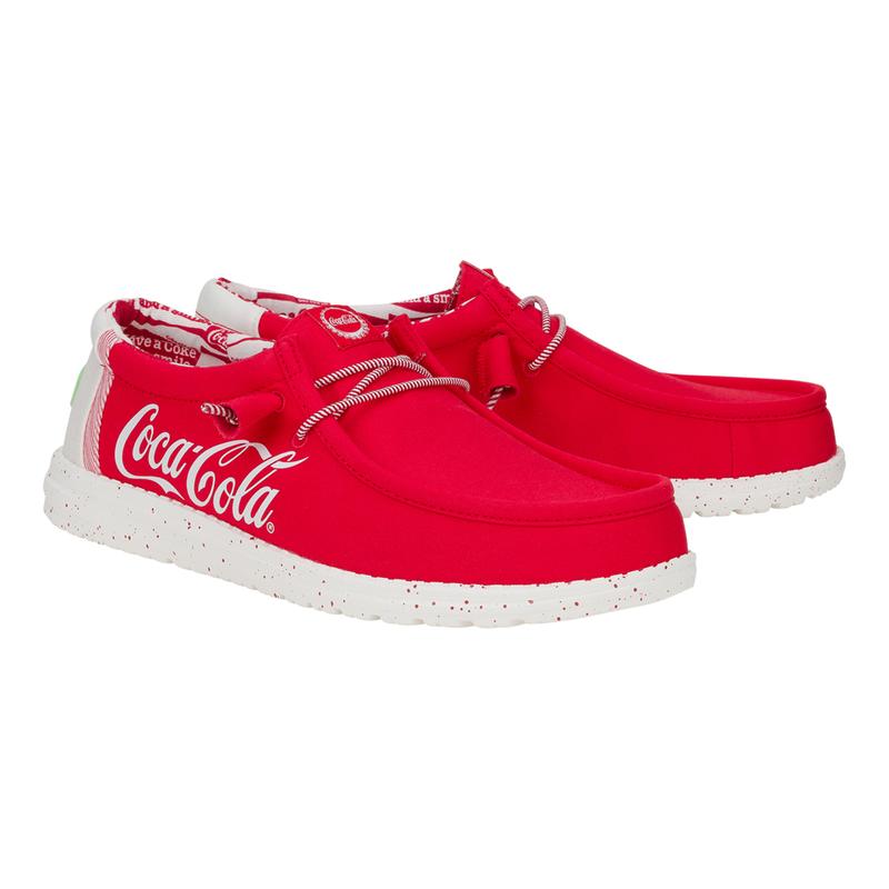 HEYDUDE X Coca-Cola - Mens Comfortable Slip on Shoes