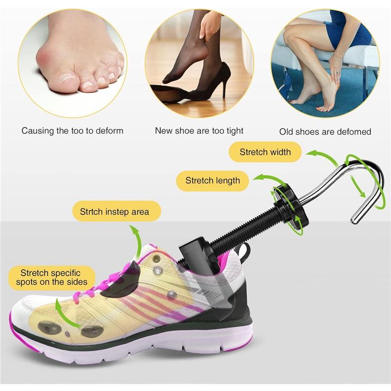 Shoe Stretcher Shoe Trees,Adjustable Length & Width for Men and Women(for Men's Size Us 10-13.5)