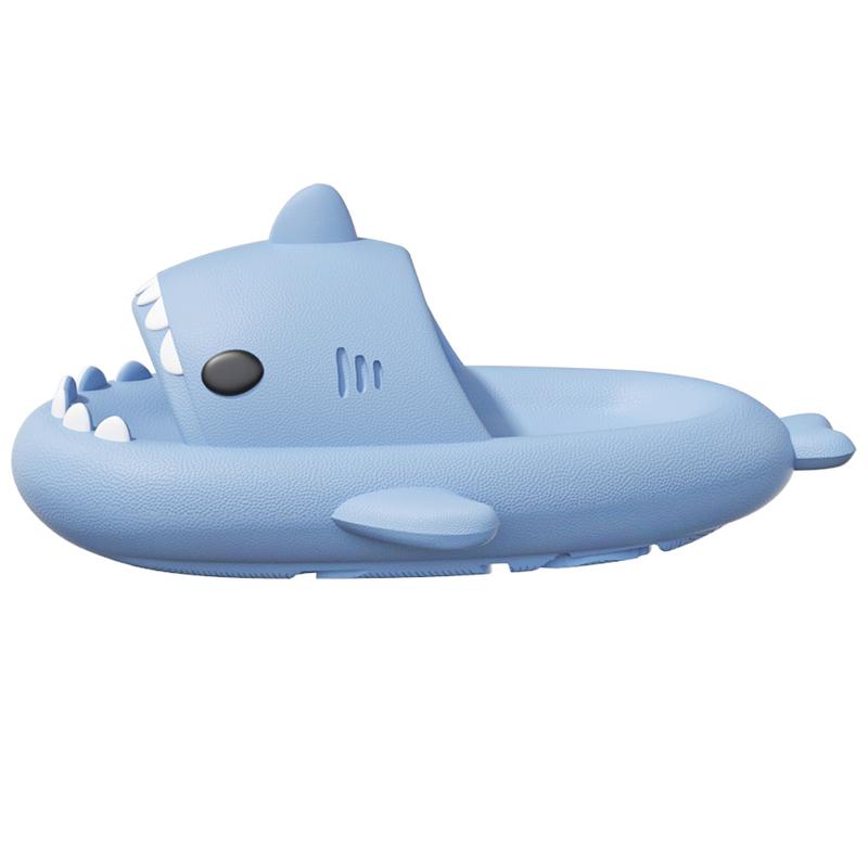 Women's & Men's Shark Slides Unisex Cloud Slippers Adult Novelty Beach Sandals with Thick Sole