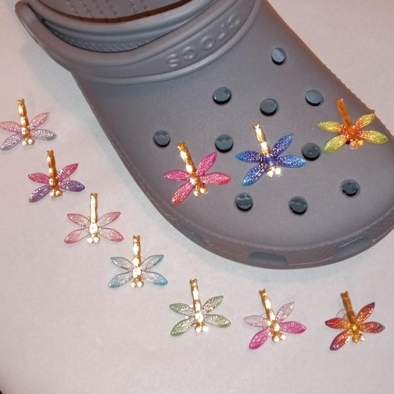 Big Dragonfly Shoe Charm