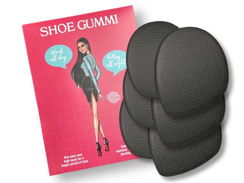 SHOE GUMMI OUTER-SOLE MAKE HIGH HEELS COMFORTABLE