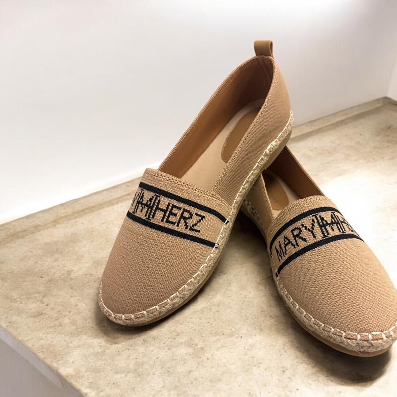 MHS-COTTON LOGO ESPADRILLES WOMEN'S SHOES