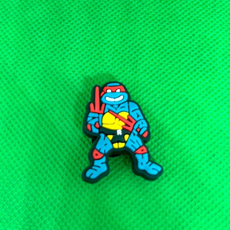 90’s TMNT Turtles Croc Charm Collection Footwear Shoe crocs jibbitz cute butterfly clog decoration