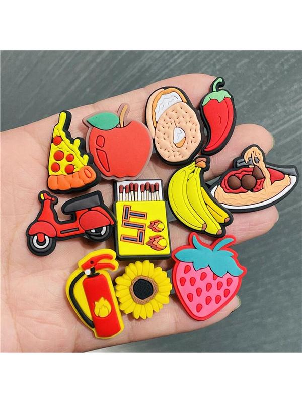 Shoe Charms,30 50 100-Pack Random Different Shape Charms for Shoes Wristband Decoration Party Gifts Christmas Gift Footwear Comfort