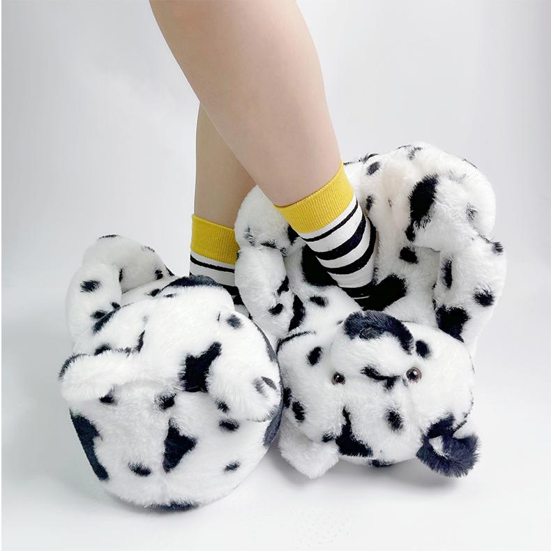 Hot selling women's plush slippersindoor and outdoor plush shoes withwaterproof soles Footwear CirWalking Shoes Slide