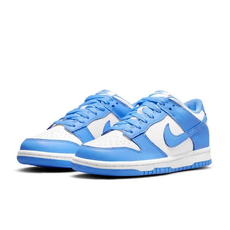 Nike Dunk Low ‘UNC’ Youth   Women’s - Perfect Blue Casual Wear Sneaker Runner Sports Shoes Athletic Trainer