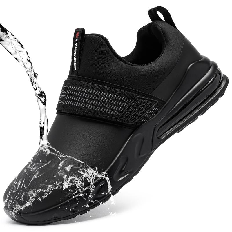 Men's Non Slip Work Shoes Waterproof SRC Oil Resistant Breathable Mesh Comfort Chef Footwear