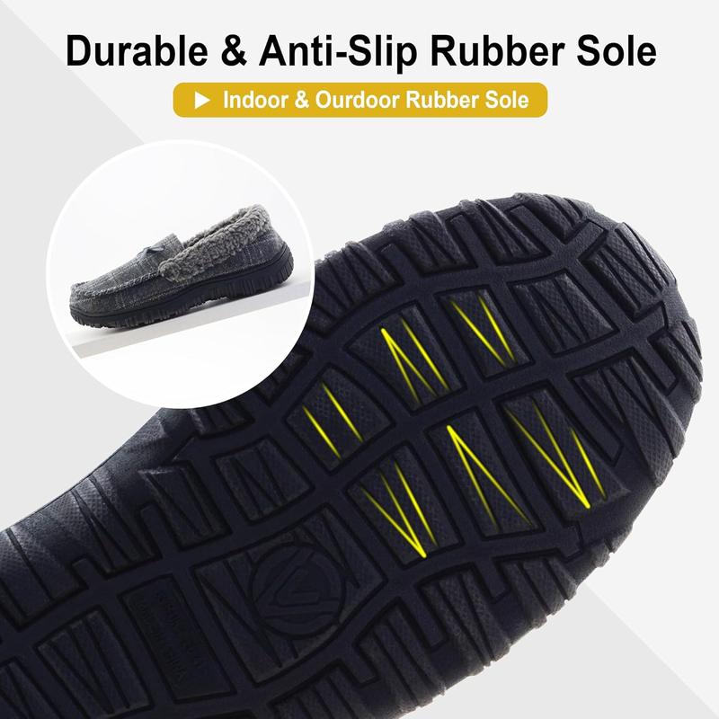 Mens Slippers Indoor Outdoor House Slippers Comfort House Shoes