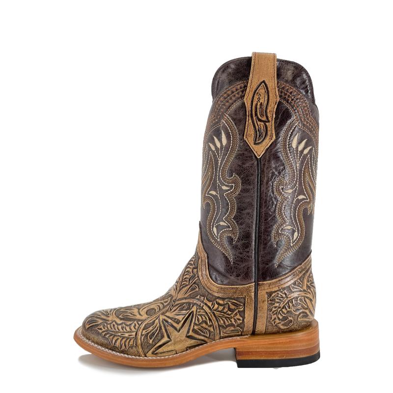 Men Bulldog Hand Tooled - Lone Star Rustic