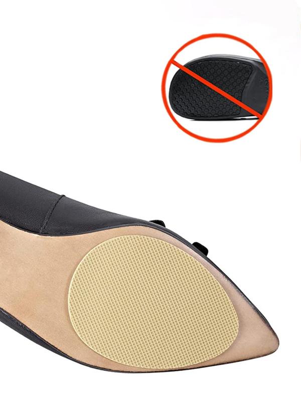 1 Pair Solid Color Anti-slip Shoe Protectors, Heels Protectors, Heels Grips, Professional Shoes Accessories for Women & Men