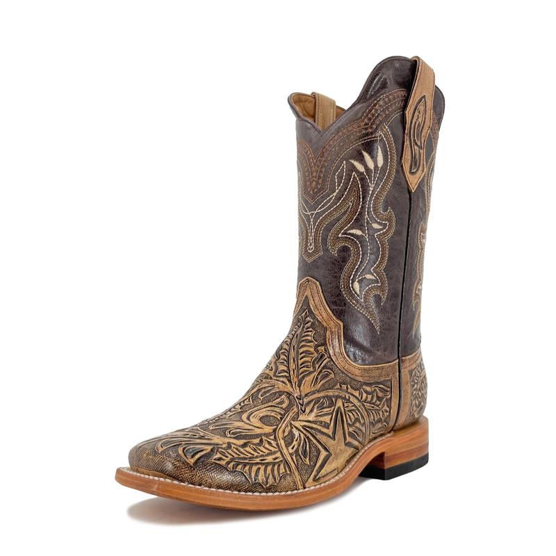 Men Bulldog Hand Tooled - Lone Star Rustic