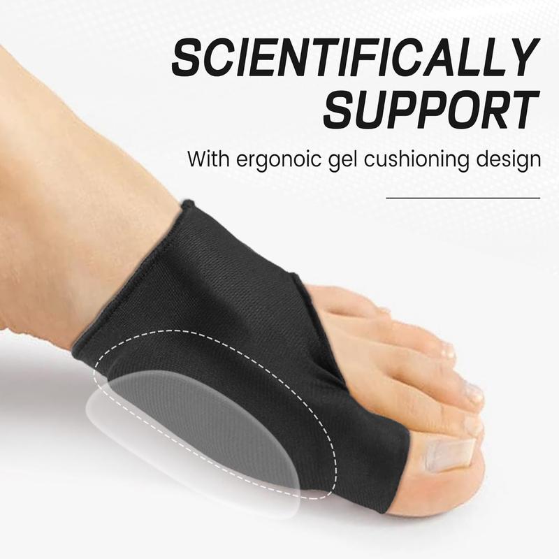 2Pairs Bunion Corrector Relief Sleeve,Anti Slip Bunion Gel Cushion Pads,Bunion Socks for Hallux Valgus,Big Toe Alignment Relief,Bunion pain relief,for Men & Women.