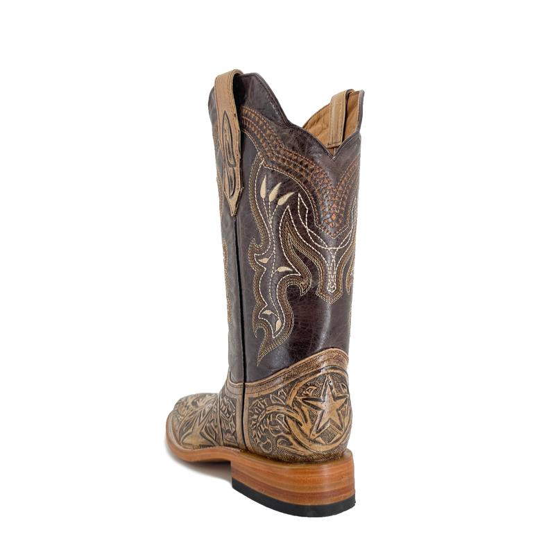 Men Bulldog Hand Tooled - Lone Star Rustic