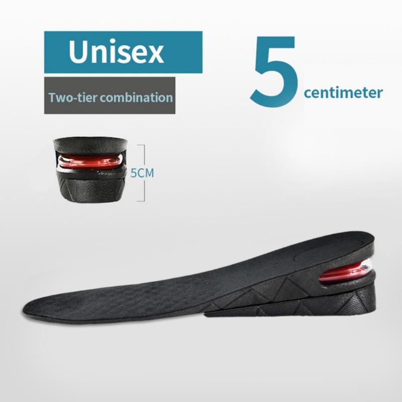 Invisible Height Increase Insoles: Adjustable Heel Cushions for Taller Support and Foot Comfort