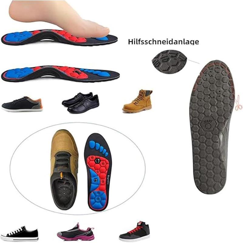 Comfortable Insoles, Acupressure Insoles, Orthotic Massage Insoles, Acupoint Massage Insoles for Women Men