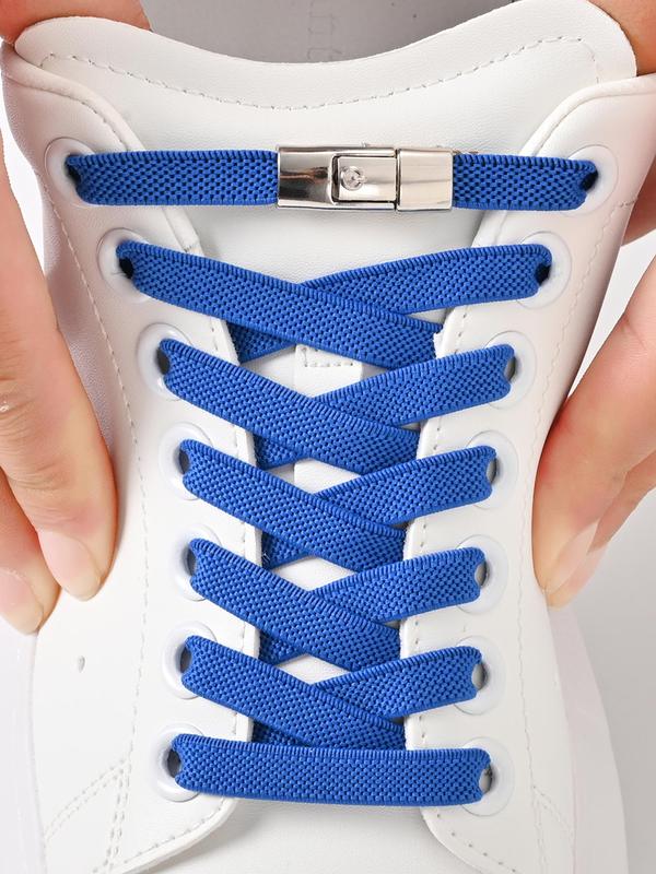 Simple Ombre Color Lace-up Shoes Shoelaces, Casual Elastic Shoelaces for Men & Women, Shoes Accessories for Daily Use