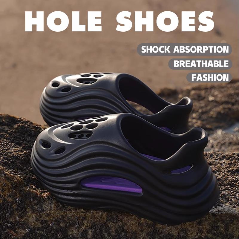 Sub-beam Hole Shoes Men's Beach Sandals Anti-Slip Wear-Resistant Summer Fashion