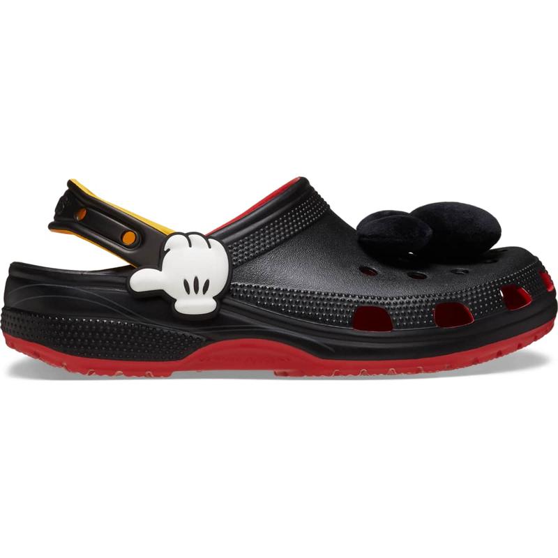 Crocs Unisex Adult Disney Mickey Mouse Clogs with Plush Mickey Mouse Head