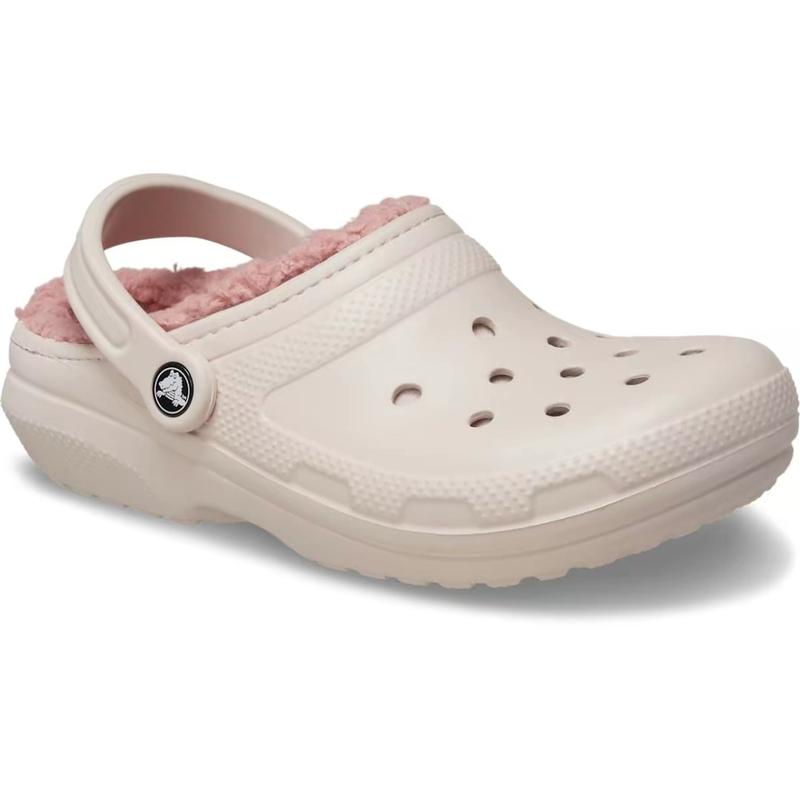 Crocs Unisex-Adult Baya Lined Fuzz Strap Clogs