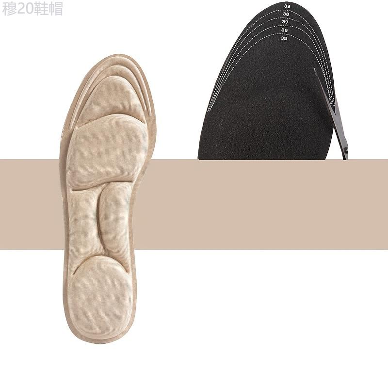 1 Pair 6D Insoles for All-Day Comfort: Super Soft, Breathable, Sweat-Absorbing, and Warm Feet Pads for Winter Footwear Shoe