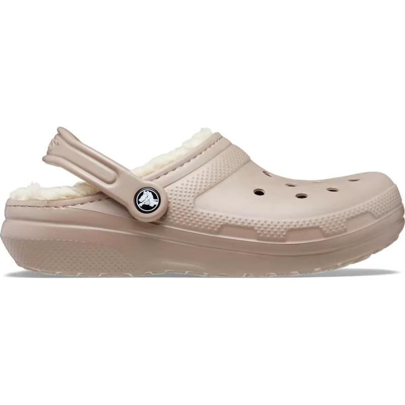 Crocs Unisex-Adult Baya Lined Fuzz Strap Clogs