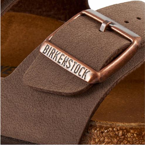 Birkenstock Women's Arizona Birkibuc Sandals - Color: Mocha