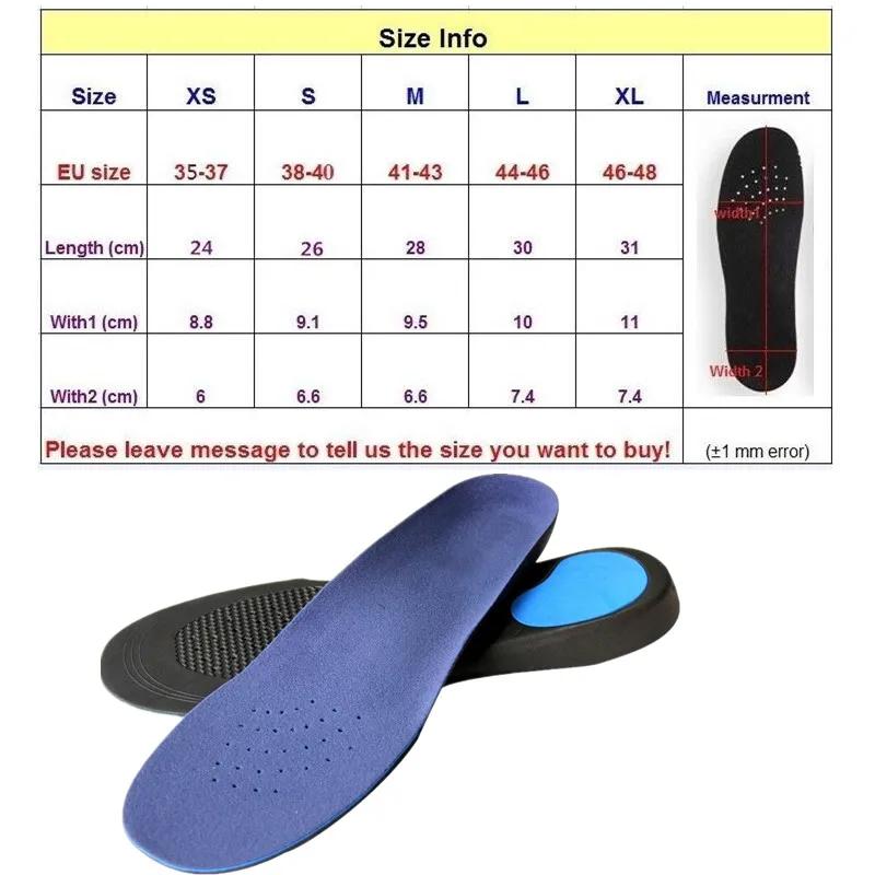 Professional Orthotic insoles EVA Adult Flat Foot Arch Support Orthopedic Insoles Shoe Cushion Insert feet Health Care foot Tool