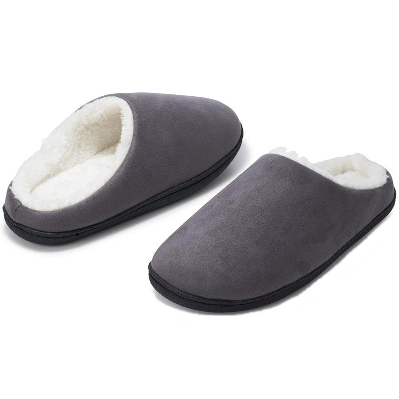 Alpine Swiss Renald Mens Memory Foam Clog Slippers