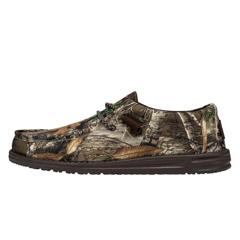 HEYDUDE X RealTree - Mens Comfortable Slip on Shoes