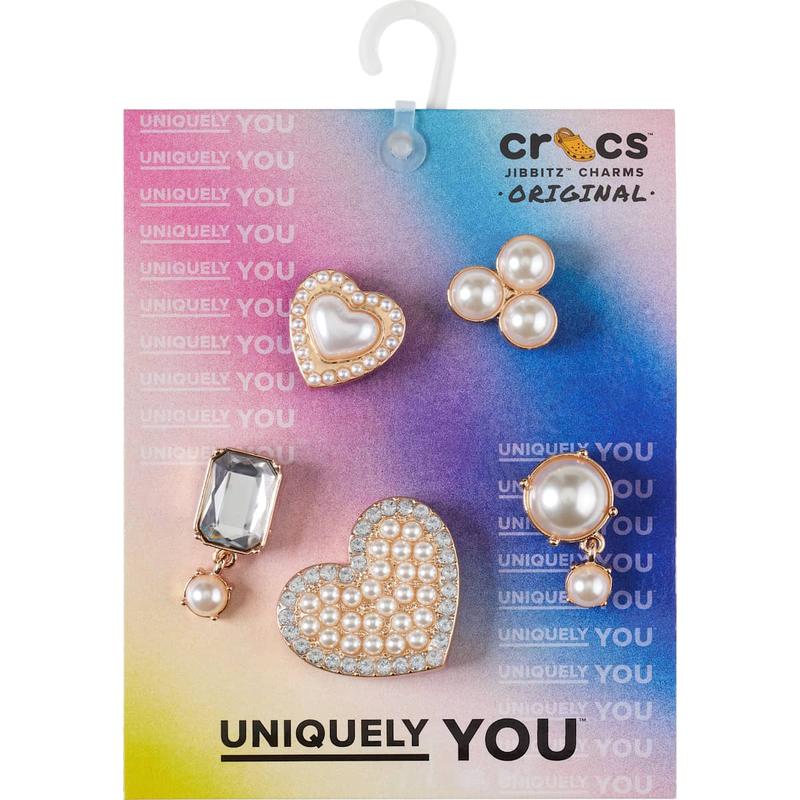 Crocs Jibbitz Pearly Gates Jewelry Shoe Charms 5-Pack