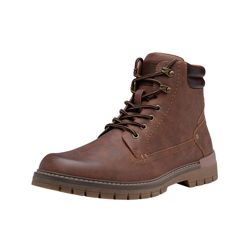 Men's Boots Zipper Casual Boots Hiking Chukka Boots for Men