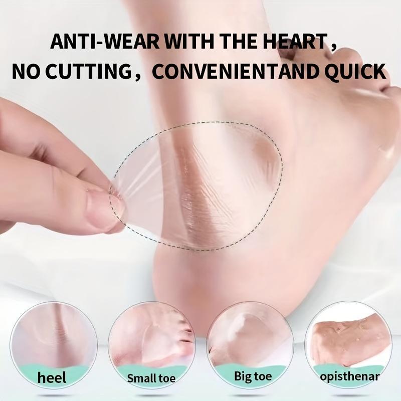 Transparent Anti-abrasion Foot Stickers for Summer Care, 40pcs Waterproof Self-adhesive Ultra-thin Protective Gear for High Heel Shoes & Sandals Women Shoes, Foot Protector for Daily Use, Gym Accessories, Foot Skincare Product