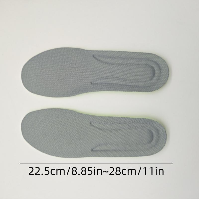 Breathable Anti-slip Sports Insoles, 3 Pairs Soft Comfortable Sweat Absorption Anti-odor Insoles, Sports Insoles for Men & Women