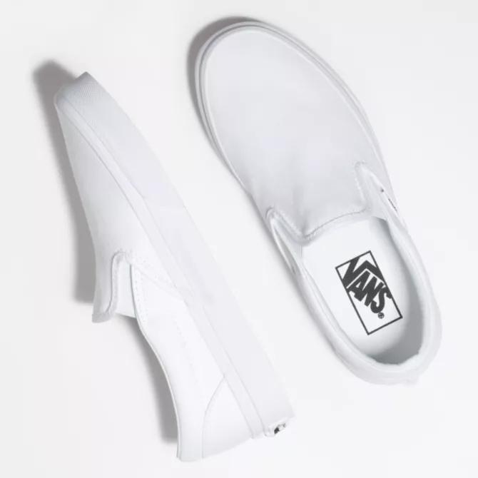 Vans Classic Slip On in True White