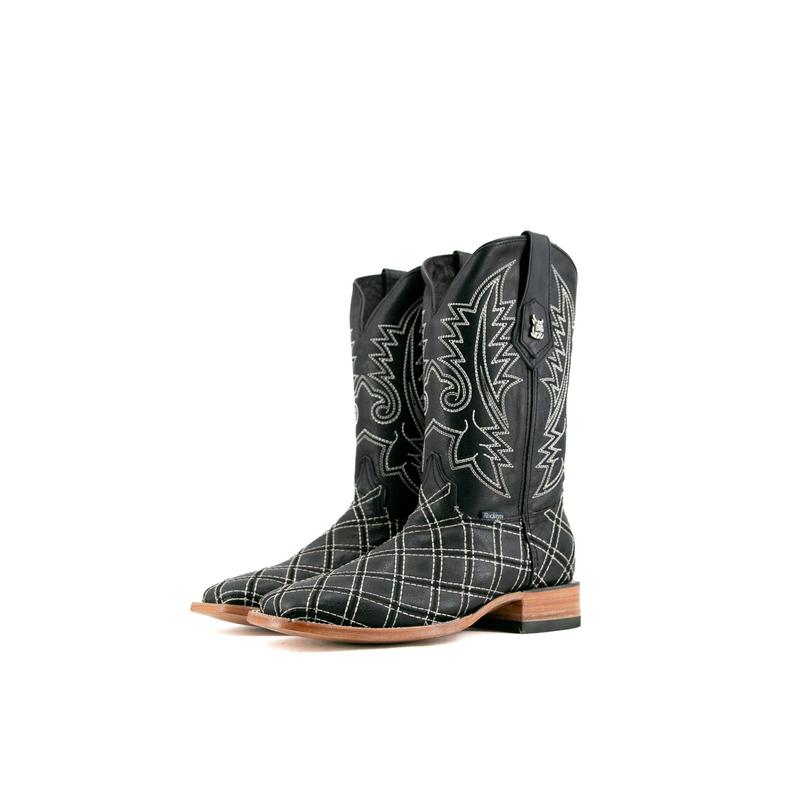 Roca Rombos Square Toe Cowboy Boot