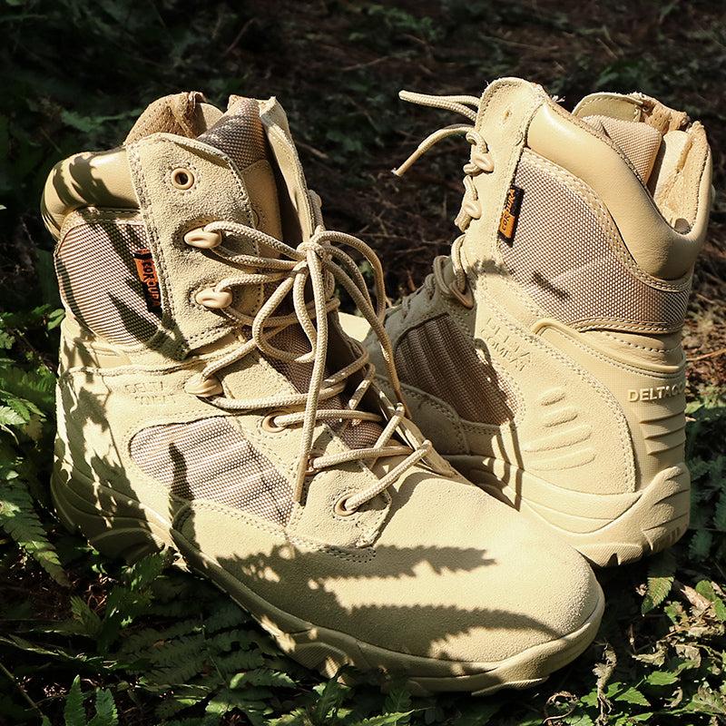 Men's Tactical Boots Light Duty Military Boots Men's Outdoor Men's Lace-Up