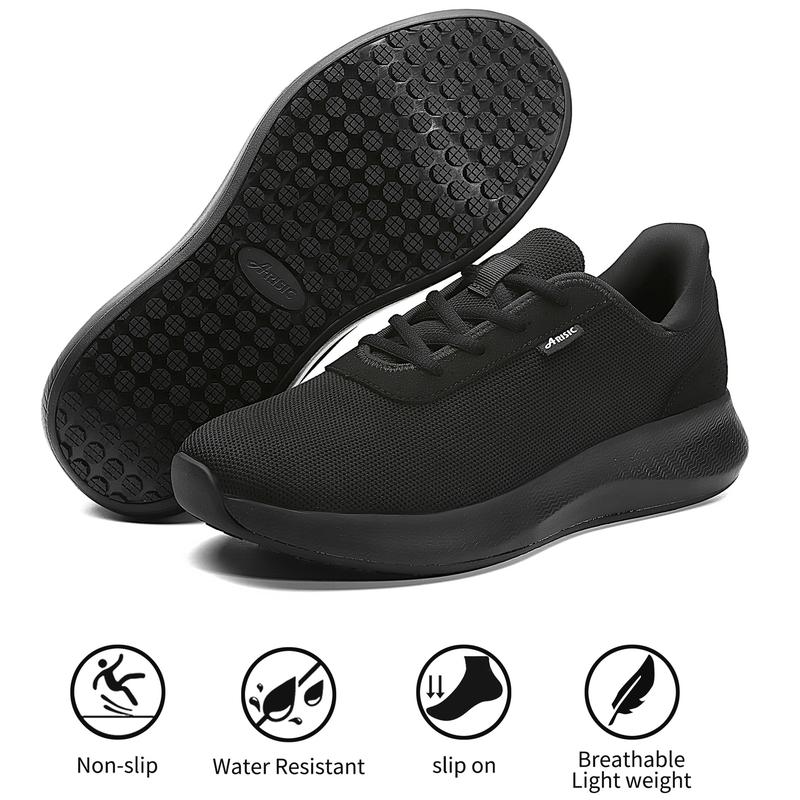 Slip Shoes Mens Catering Waterproof Restaurant Mens Work Shoes Comfortable One Stirrup Sneakers Kitchen Chef Slip Shoes Camping Shoes Walking Shoes