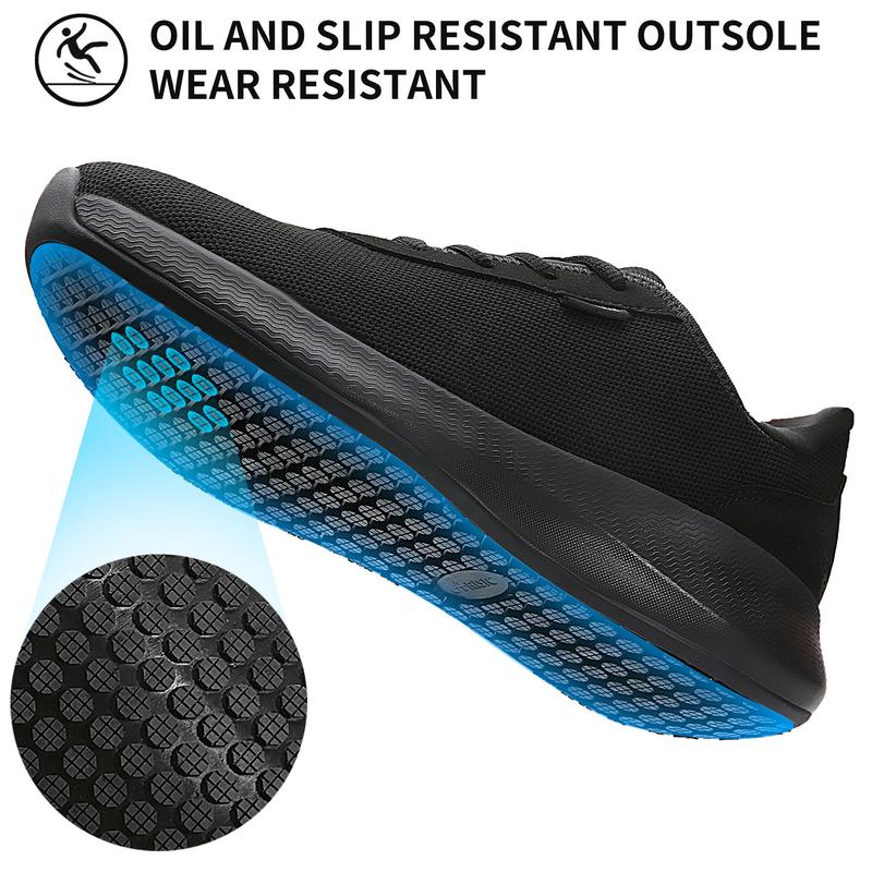 Slip Shoes Mens Catering Waterproof Restaurant Mens Work Shoes Comfortable One Stirrup Sneakers Kitchen Chef Slip Shoes Camping Shoes Walking Shoes