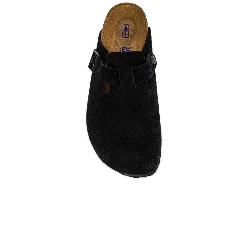 BIRKENSTOCK Boston Soft Footbed Clog in Black