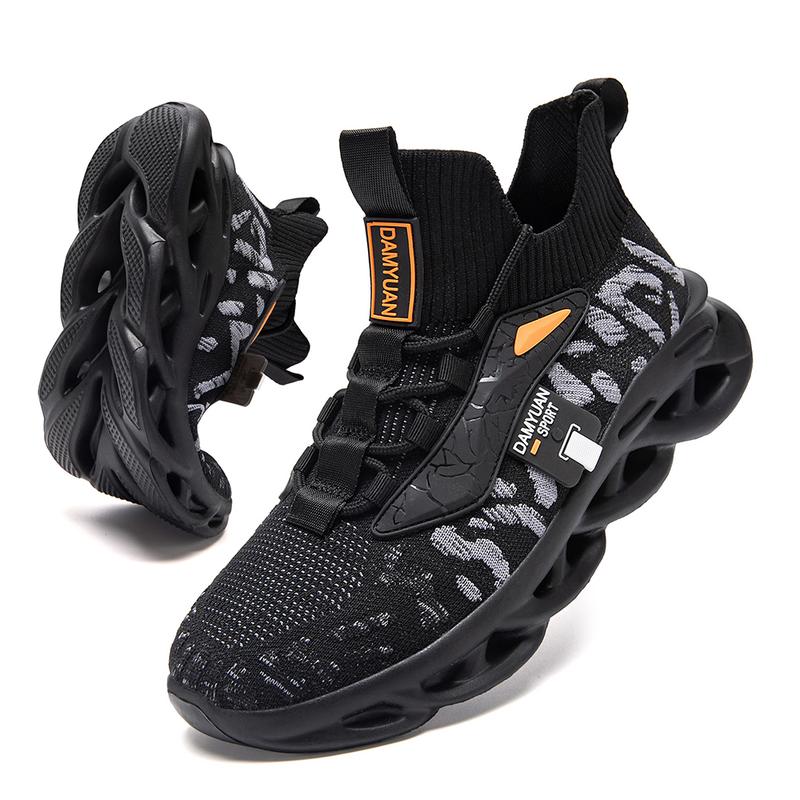 Men's fashion Footwear Sneaker sports shoes simple mesh ice skate shoes soft bottom non-slip all-match fitness shoes