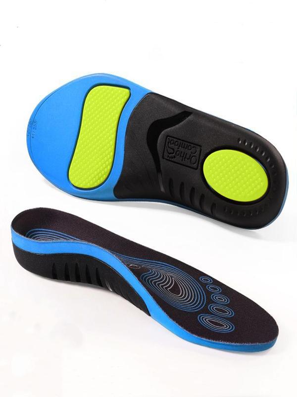 Colorblock Orthotic Insoles, Comfortable Breathable Flat Feet Insoles, Arch Support Insoles for Men & Women, Shoe Accessories