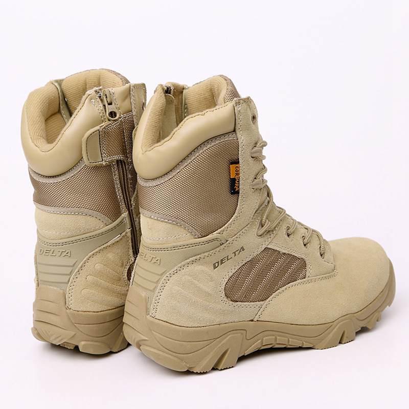 Men's Tactical Boots Light Duty Military Boots Men's Outdoor Men's Lace-Up