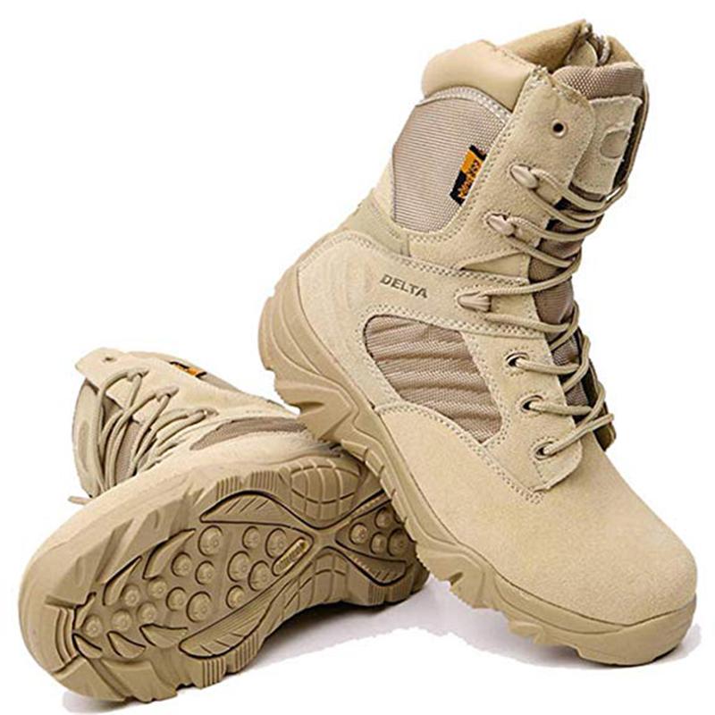 Men's Tactical Boots Light Duty Military Boots Men's Outdoor Men's Lace-Up