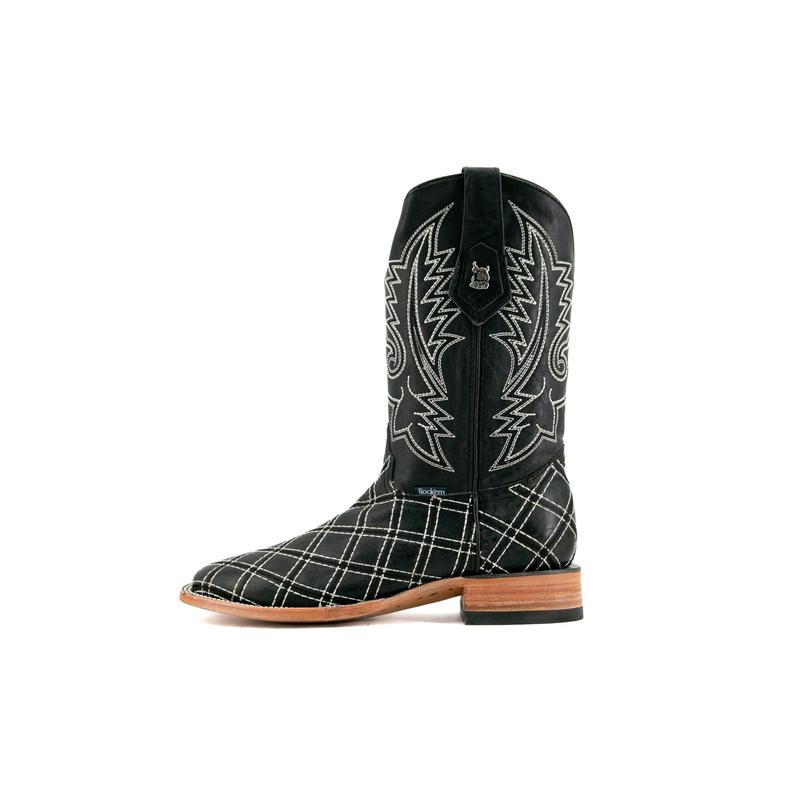 Roca Rombos Square Toe Cowboy Boot