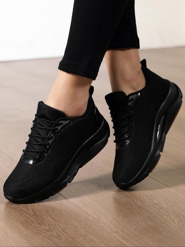 Women's Sporty Lace Up Low Top Athletic Shoes, Casual Comfortable Breathable Running Shoes for Women, Teen Girl Shoes for Summer 2024, All-match Non-slip Sneakers for Daily Wear, Fall Outfits, Fall Freshness