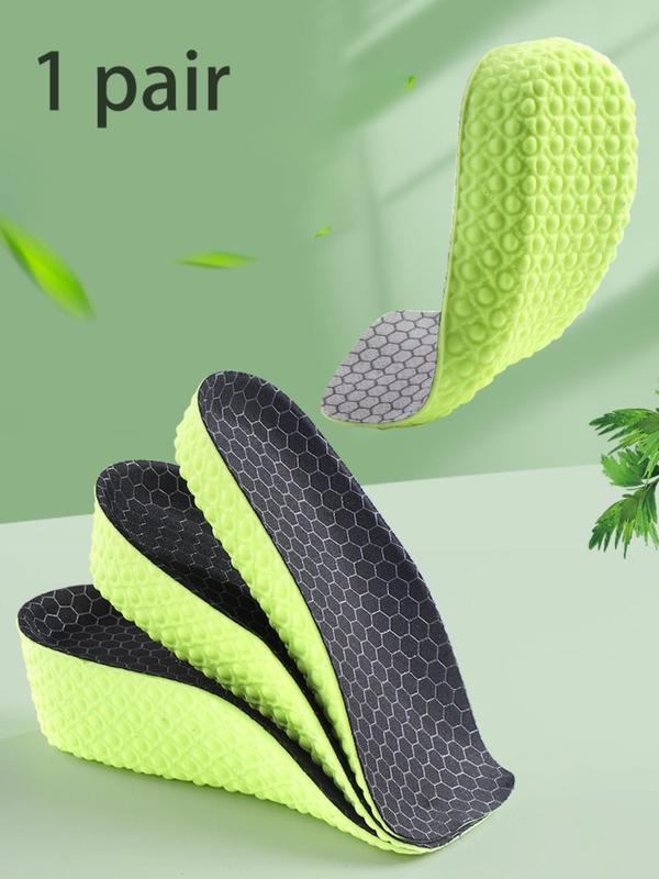 Anti-slip Elevated Shoe Insoles, 1 Pair Breathable Comfortable Shoe Insoles, Shoe Accessory for Men & Women for Daily Use