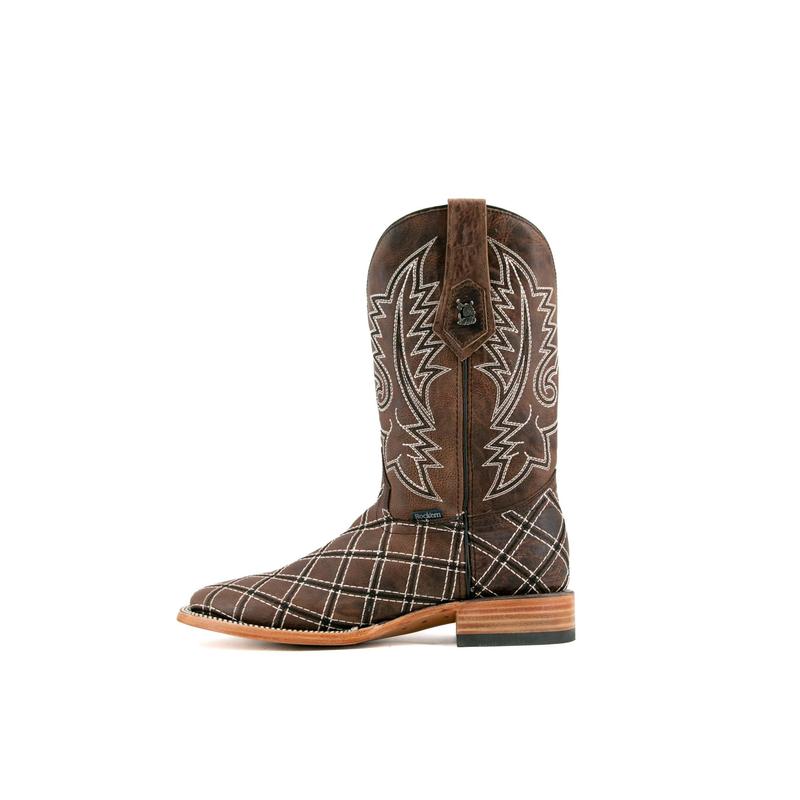 Roca Rombos Square Toe Cowboy Boot